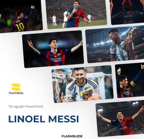 Nguyên liệu thiết kế Powerpoint Messi